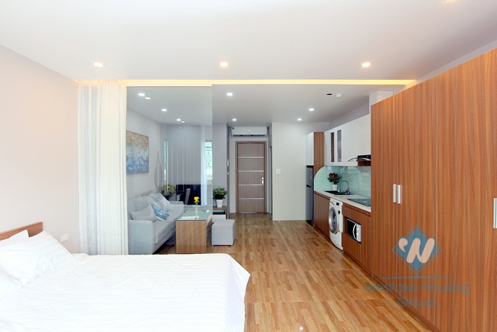 Available 40 sqm 1 bedroom apartment for rent in Tay Ho, Hanoi.