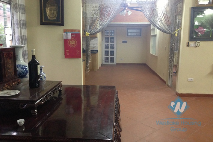 Garden house with 2 bedrooms for rent in Tay Ho, Hanoi