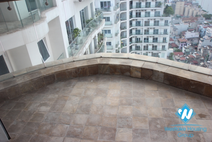 Nice penthouse with lake view available for rent in Golden Westlake, Tay Ho, Hanoi