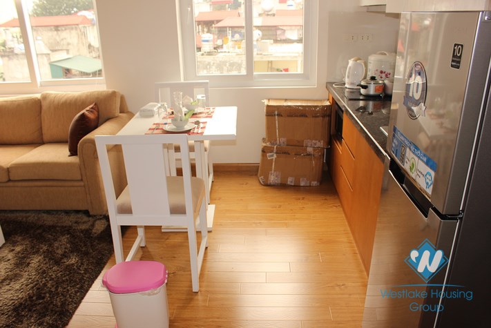 Brand new apartment with one bedroom for rent in Ngoc Khanh area