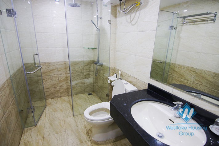 A Brandnew 1 bedroom apartment for rent in Pham Huy Thong st, Ba Dinh district, Ha Noi