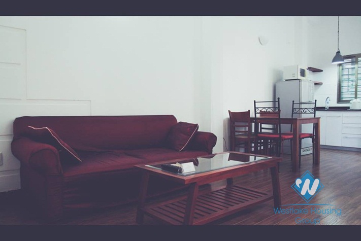 Service one bed apartment rental on Dao Tan, Ba Dinh