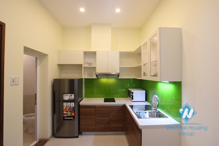 Modern one bedroom apartment for rent in Xuan Dieu st, Tay Ho, Ha Noi