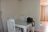 Lake view apartment with one bedroom for rent in Lac Long Quan area, Tay Ho, Ha Noi
