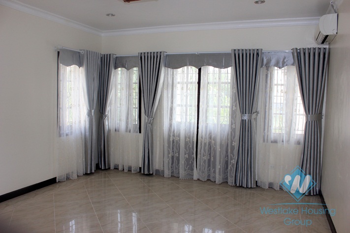 Large unfurnished house available for rent in Ciputra, Tay Ho, Hanoi
