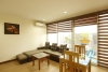 Top floor one bedroom apartment for rent near Lottle Tower, Ba Dinh, Hanoi.