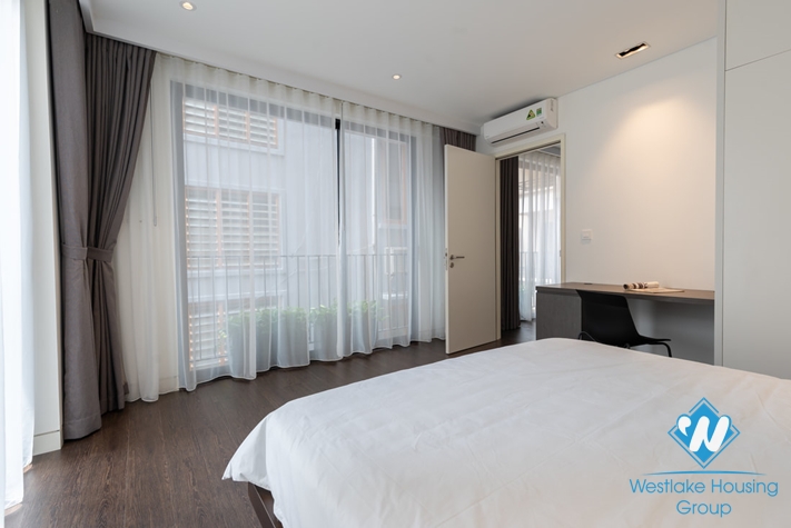 Sleek and modern design one bedroom apartment for rent on To Ngoc Van, Tay Ho, Hanoi