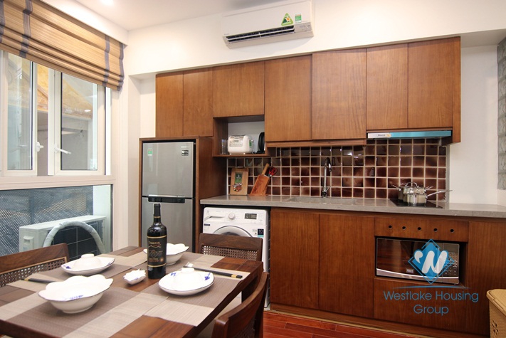 A lovely and modern apartment for rent in Kim ma, Ba dinh