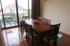 Duplex apartment for rent in Tay Ho with Westlake view balcony