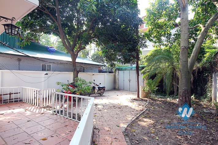Beautiful garden house for rent in Tay Ho District, Hanoi.