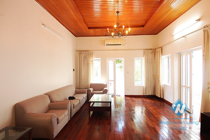 Beautiful garden house for rent in Tay Ho District, Hanoi.