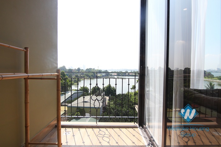 A Brandnew 01 bedroom apartment with specially design for rent in Dang Thai Mai area.