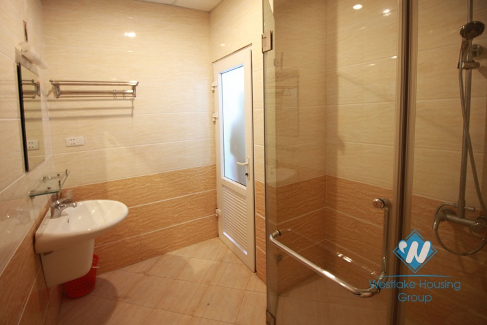Serviced apartment for lease in Truc Bach area, Ba Dinh, Hanoi