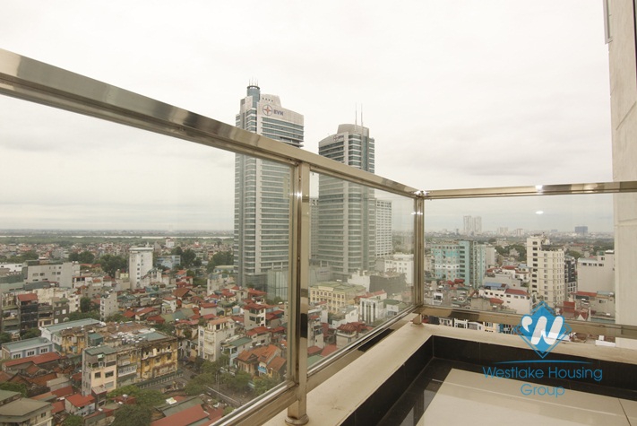 A superb and luxury 2 bedroom apartment with lake view for rent in Ba Dinh