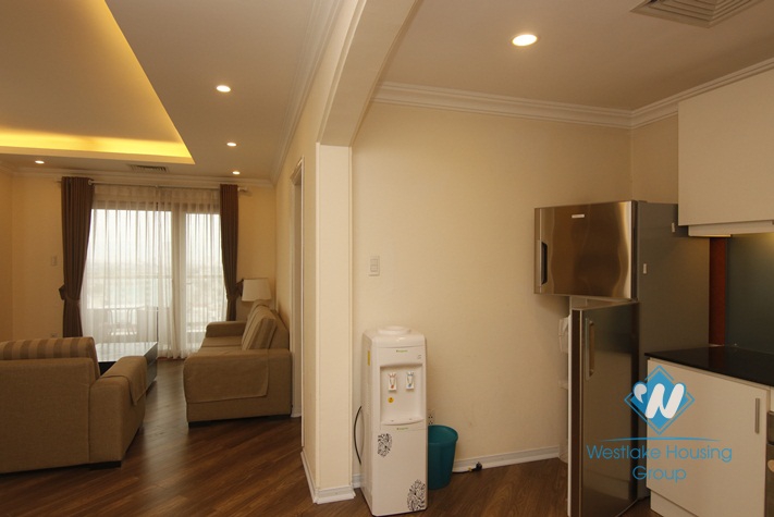 A superb and luxury 2 bedroom apartment with lake view for rent in Ba Dinh