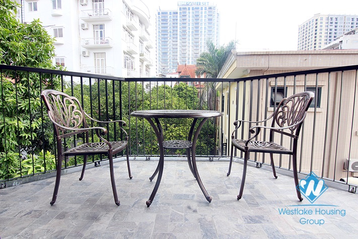 Brand new apartment for rent in Tay Ho street, Quang an ward, Tay Ho district 