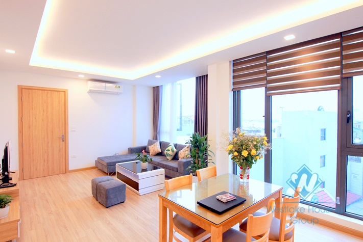 Brand new top floor apartment with lakeview for rent in Tay Ho.
