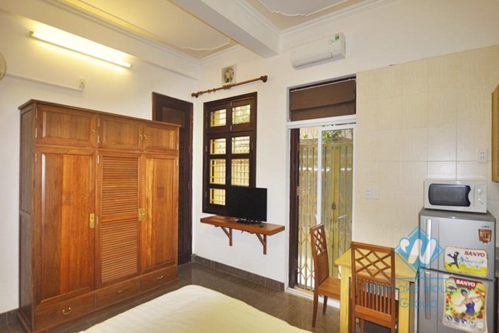 Good quality studio apartment for rent but with cheap price in Westlake Tay Ho, Hanoi, Vietnam