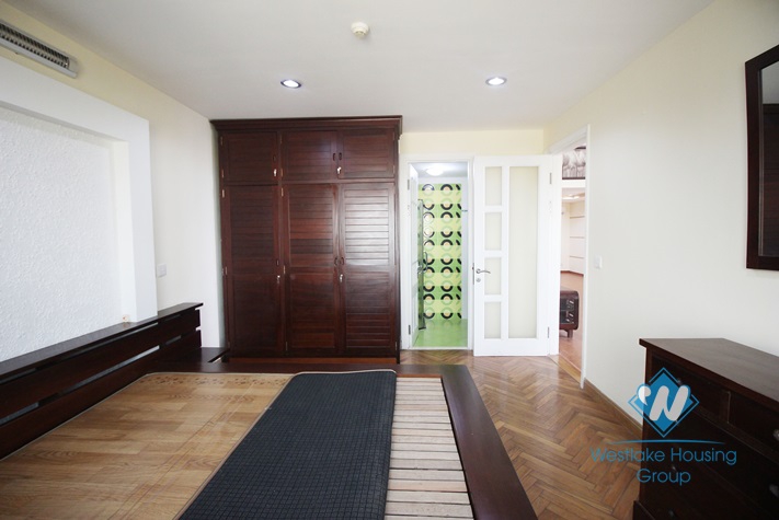 A spacious and elegant 4 bedroom apartment for rent in Ciputra
