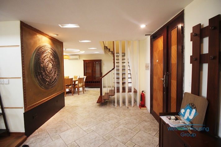 A spacious and elegant 4 bedroom apartment for rent in Ciputra