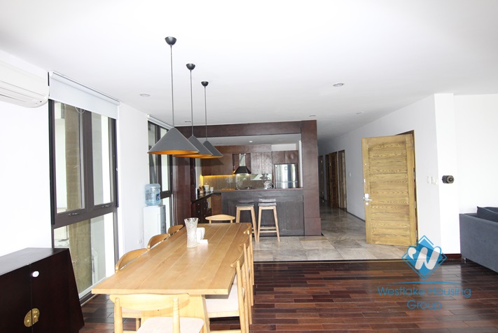 Luxury apartment with 3 bedrooms for lease in Dang Thai Mai, Tay Ho, Ha Noi