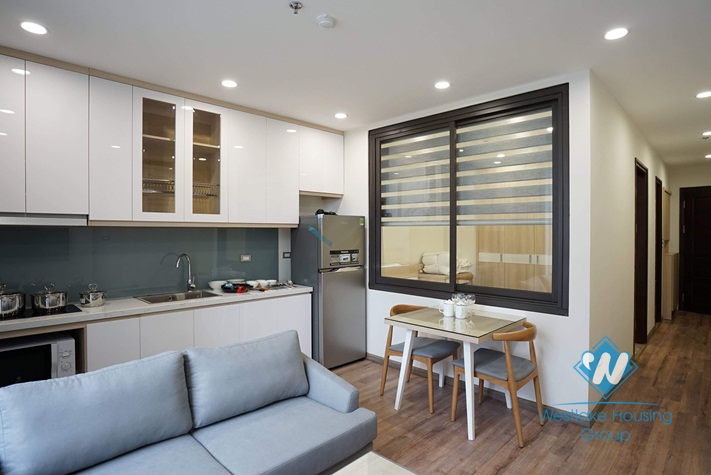 A cozy with stylish furniture 1 bedroom  apartment for rent in Ba Dinh District