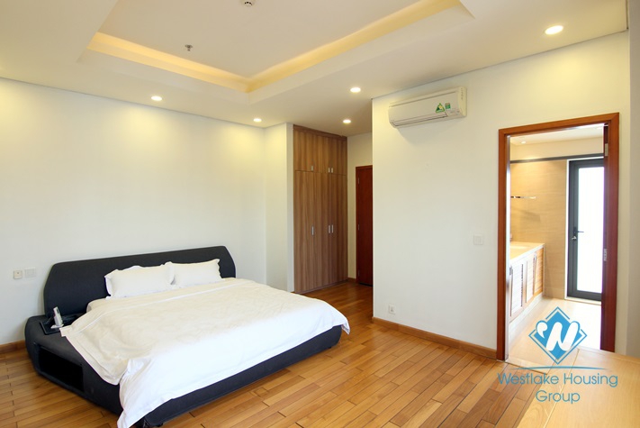 Duplex apartment with 3 bedrooms for rent in Trinh Cong Son st, Tay Ho District 