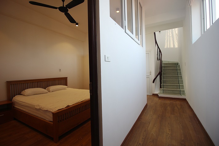 Good valued duplex apartment for lease on Au Co street, Tay Ho, Hanoi