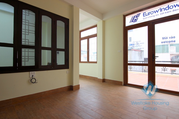 House for rent with big terrace in Tay Ho, Hanoi.