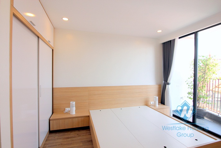 A 2 bedroom lake view apartment for rent on To Ngoc Van street