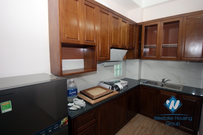 A brand new 1 bedroom apartment with big balcony for rent in Ba dinh