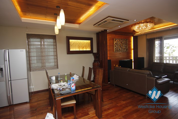 Aprtment for rent in high floor, near Doi Can street, Ba Dinh.