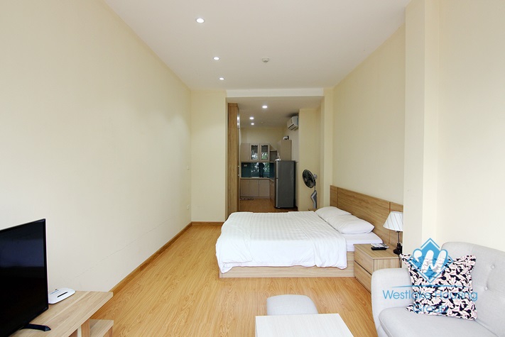 Spacious studio for rent in Ve Ho street, Tay Ho district.