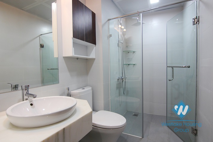 Brand new and morden 2 bedrooms apartment for rent in To Ngoc Van st, Tay Ho area.