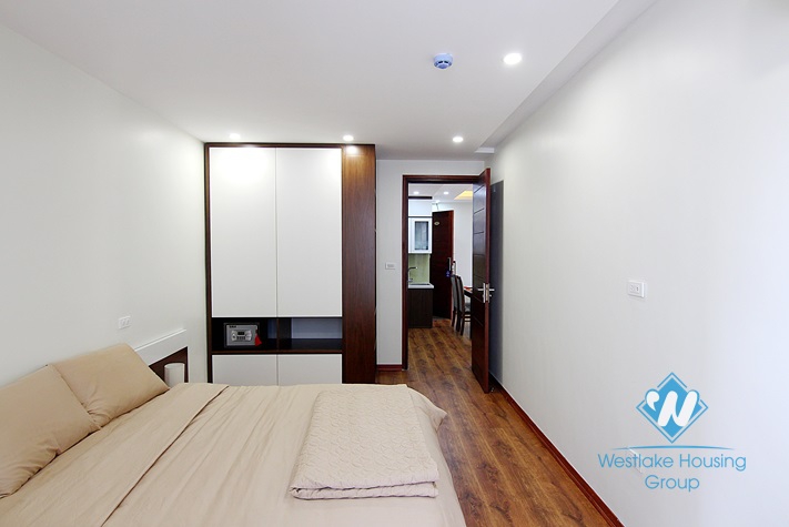 Brand new and morden 2 bedrooms apartment for rent in To Ngoc Van st, Tay Ho area.