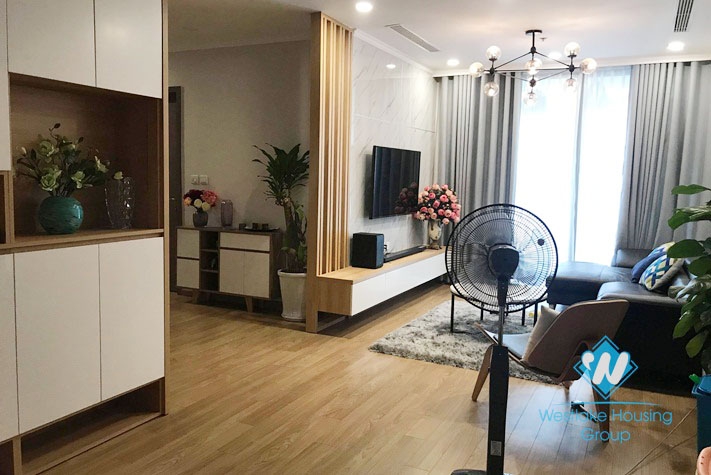 A cozy and beautiful 3 bedroom apartment for rent in Vinhome Gardenia 