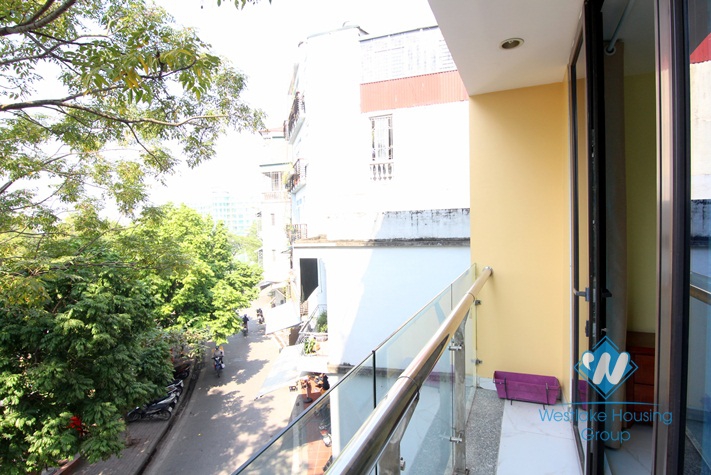 A new-finished beautiful 1 bedroom apartment with lake view for rent in Tay Ho District
