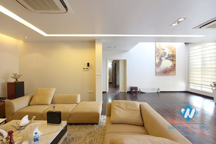 Gorgeous house with big living room in Westlake Tay Ho, Hanoi, Vietnam area for rent 