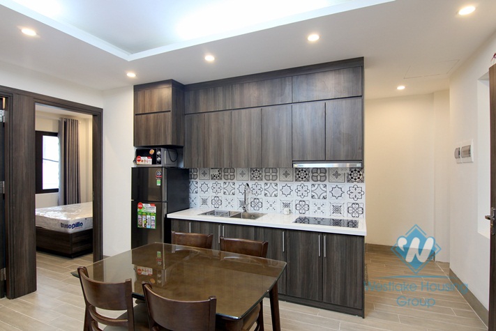Two bedrooms serviced apartment for rent in Au Co, Tay Ho.
