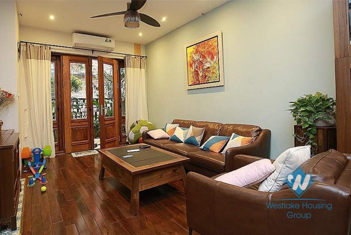 Cozy and lovely house with 3 bedrooms for rent in Dang Thai Mai area.