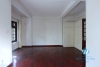 Unfurnished 4 bedrooms house with yard and garage for rent in Au Co st, Tay Ho area.