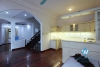 Unfurnished 4 bedrooms house with yard and garage for rent in Au Co st, Tay Ho area.