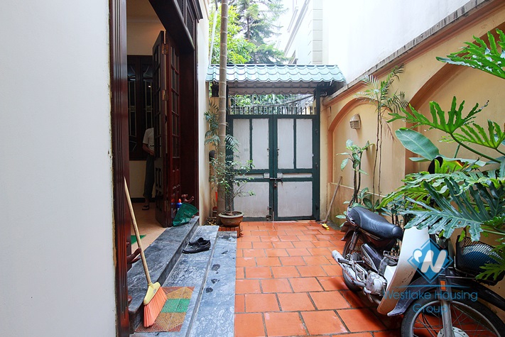 Three bedrooms house with big terrace for rent in Tay Ho area.