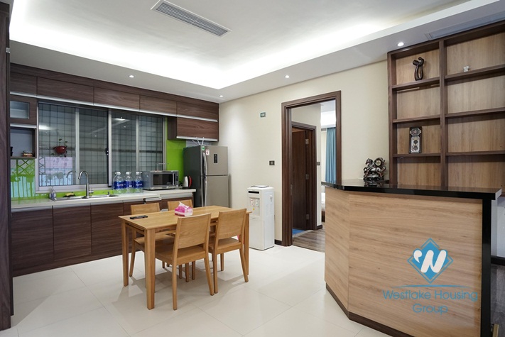 A stylish and modern 2 bedroom apartment for rent on Lieu Giai, Ba Dinh