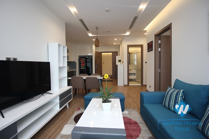 Modern furniture apartment for rent in Vinhome Metropolis, Ba Dinh District 