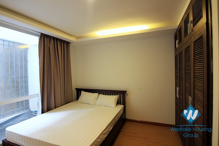 Big size apartment with balcony for rent in Tu Hoa st, Tay Ho District 