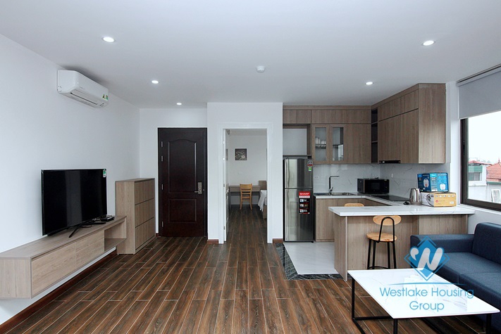 One bedroom apartment with nice balcony for rent To Ngoc Van st, Tay Ho.