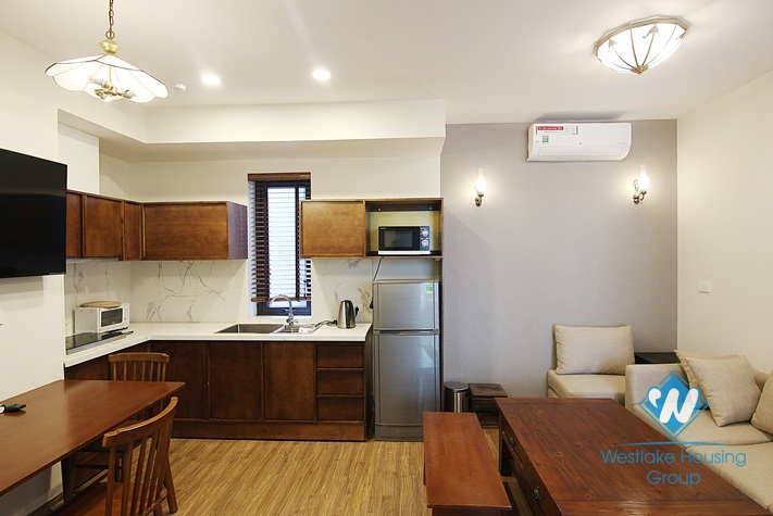 One bedroom apartment in 3rd floor for rent in Tay Ho.
