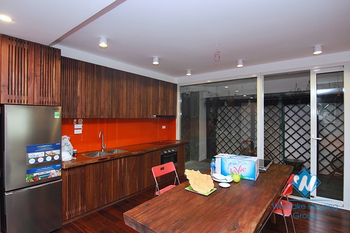 Special design apartment for rent in To Ngoc Van St, Tay Ho District 