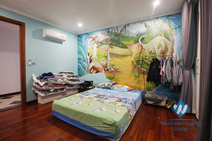 Spacious 4 bedrooms apartment for rent in L-building, Ciputra, Hanoi